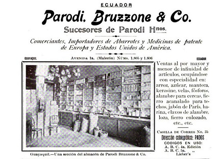 Da Sanremo a Guayaquil. Storia della famiglia Parodi in Ecuador